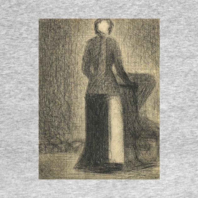 Nurse with a Child's Carriage by Georges-Pierre Seurat by Classic Art Stall